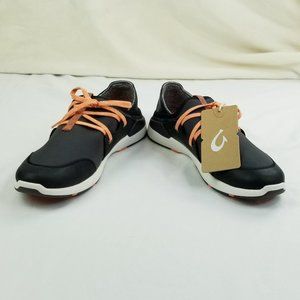 Olukai Miki Li 8.5 Pavement Black Women's Sneakers